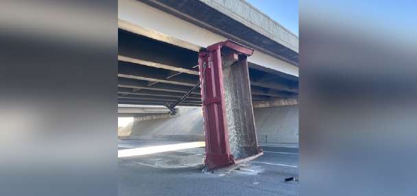 Eastbound state Route 201 reopens after dump truck crash in West Valley City
