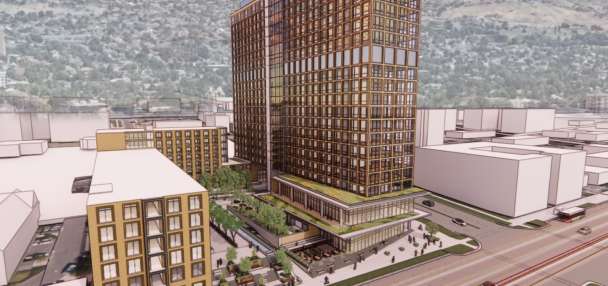 Proposed high-rise near downtown Salt Lake City sparks worries as it receives commission OK