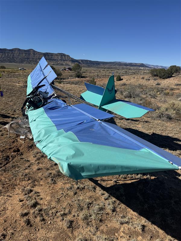 Pilot of small aircraft seriously injured after plane crash near Escalante