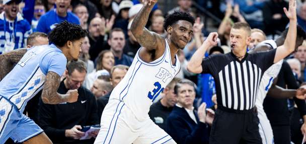 BYU hoops drops to No. 9 in AP Top 25 after loss to UConn, Davis absence