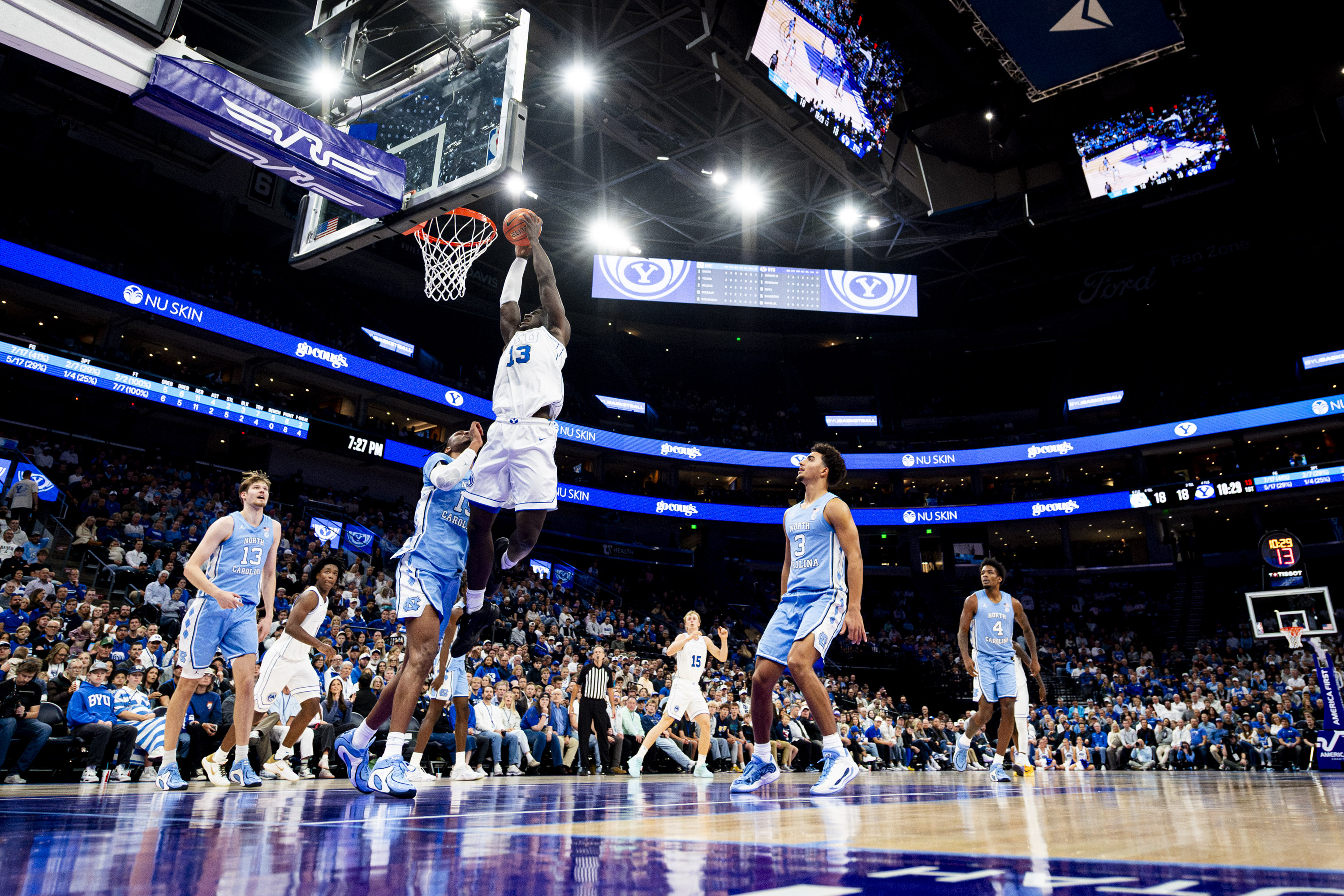 BYU's exhibition win over North Carolina won't count, but emotions, lessons were real