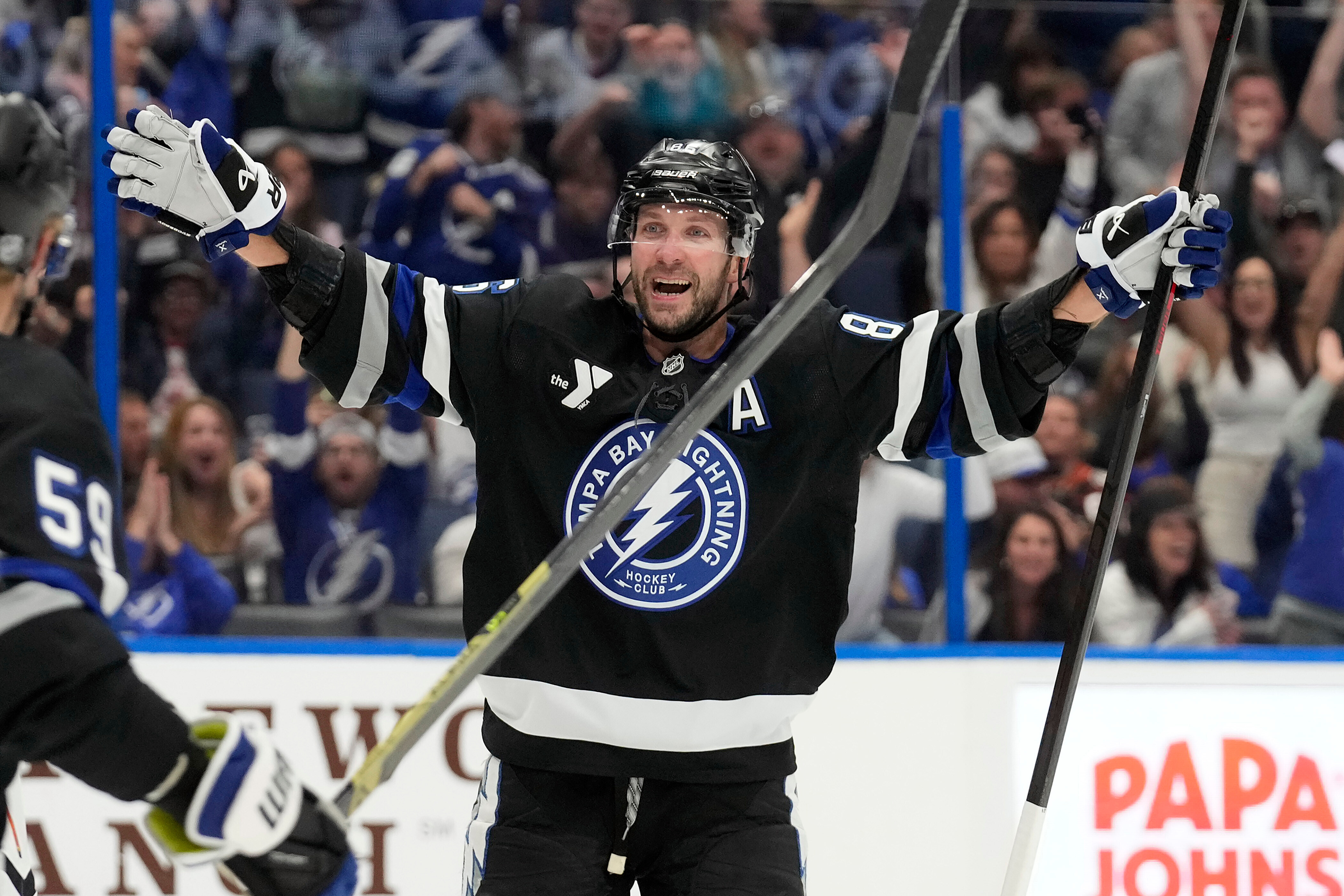Kucherov gets 1,000th career point in Lightning's game against Ducks