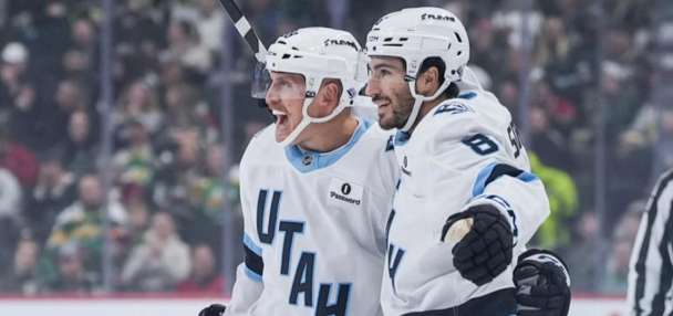 Utah Mammoth ride 6-game win streak to top of NHL standings