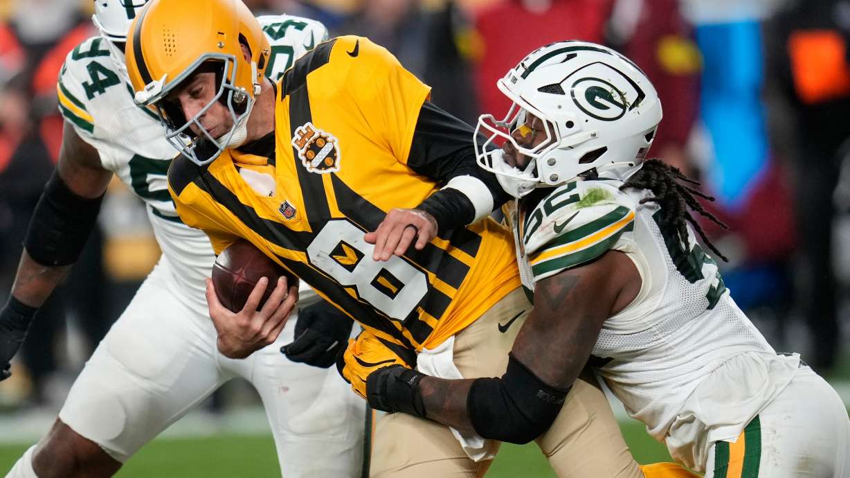 Aaron Rodgers and the Steelers fall short in QB's reunion with Green Bay as Love leads 35-25 win | KSL.com
