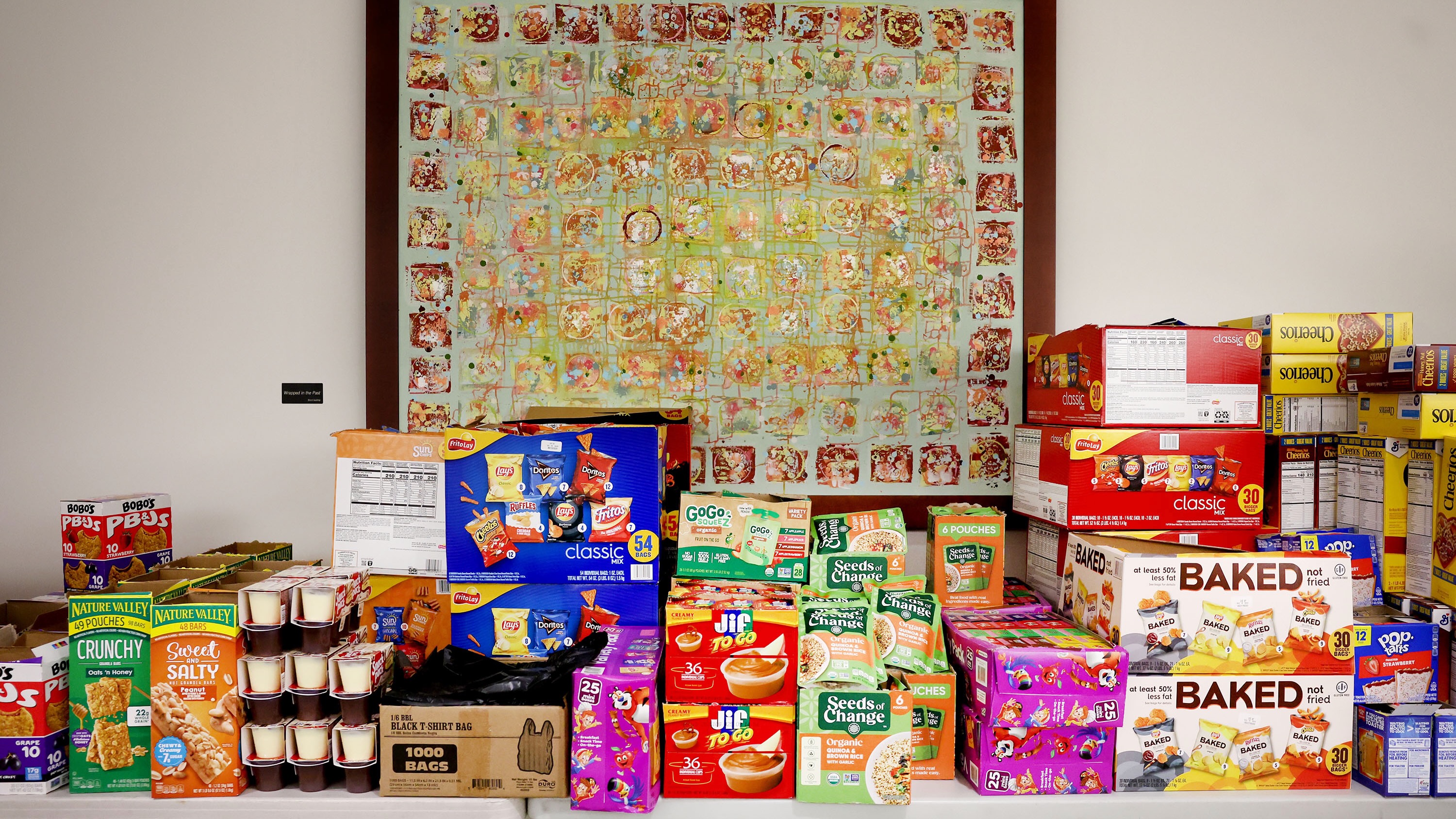 Items collected at the Salt Lake City International Airport to help impacted federal employees on Oct. 16. Two Utah United Way groups have launched a $1-million fundraising drive for those affected by the ongoing government shutdown.