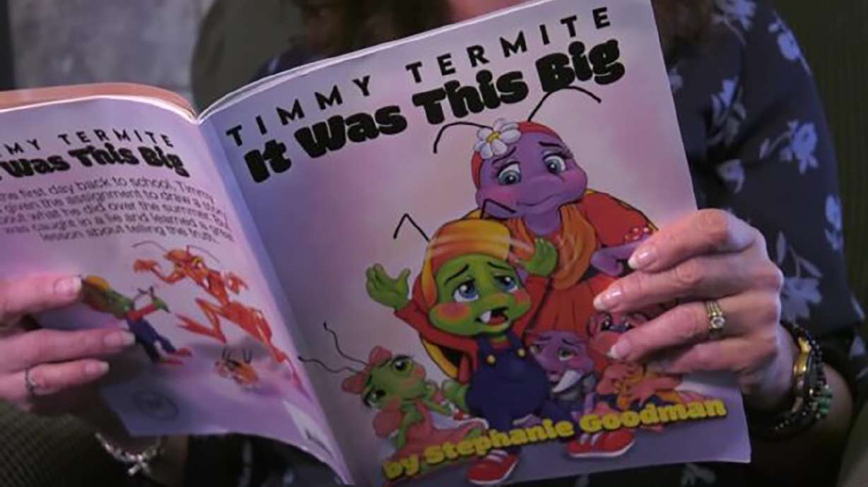 Utah author Stephanie Goodman released a new children’s book titled “Timmy The Termite: It Was This Big,” to teach kids the importance of telling the truth.