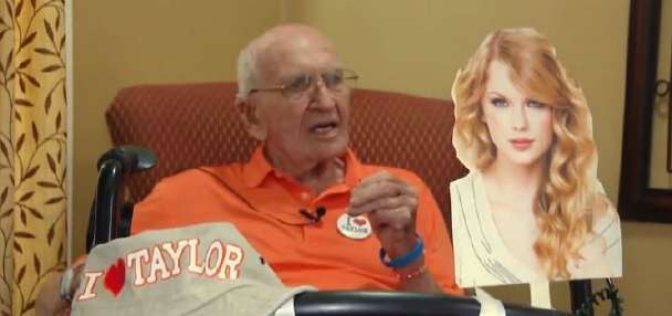 95-year-old retirement home resident starts his own Taylor Swift fan club