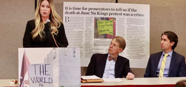 Widow of man shot and killed during Salt Lake protest wants accountability for his death