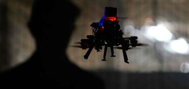 How tiny drones inspired by bats could save lives in dark and stormy conditions