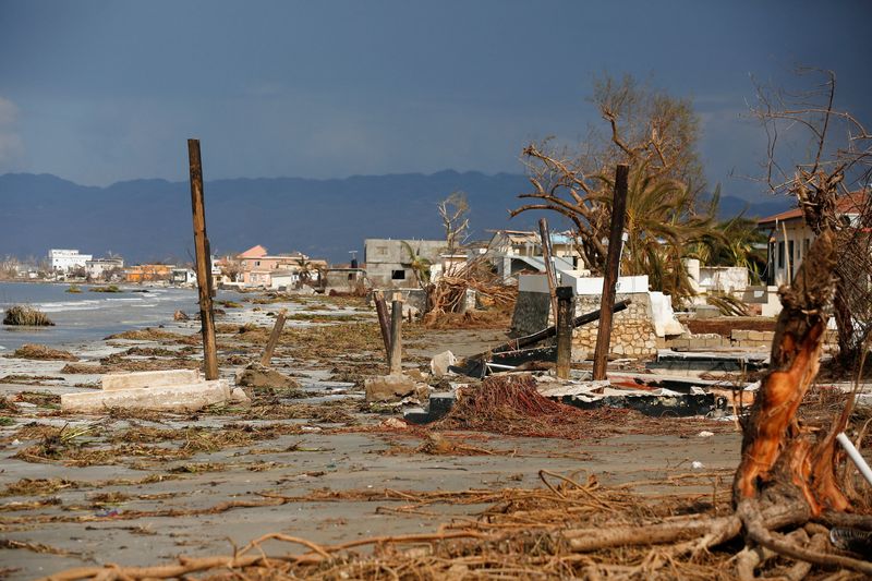 The aftermath of Hurricane Melissa in Black River, Jamaica, Thursday. The death toll from the hurricane was raised to 49.