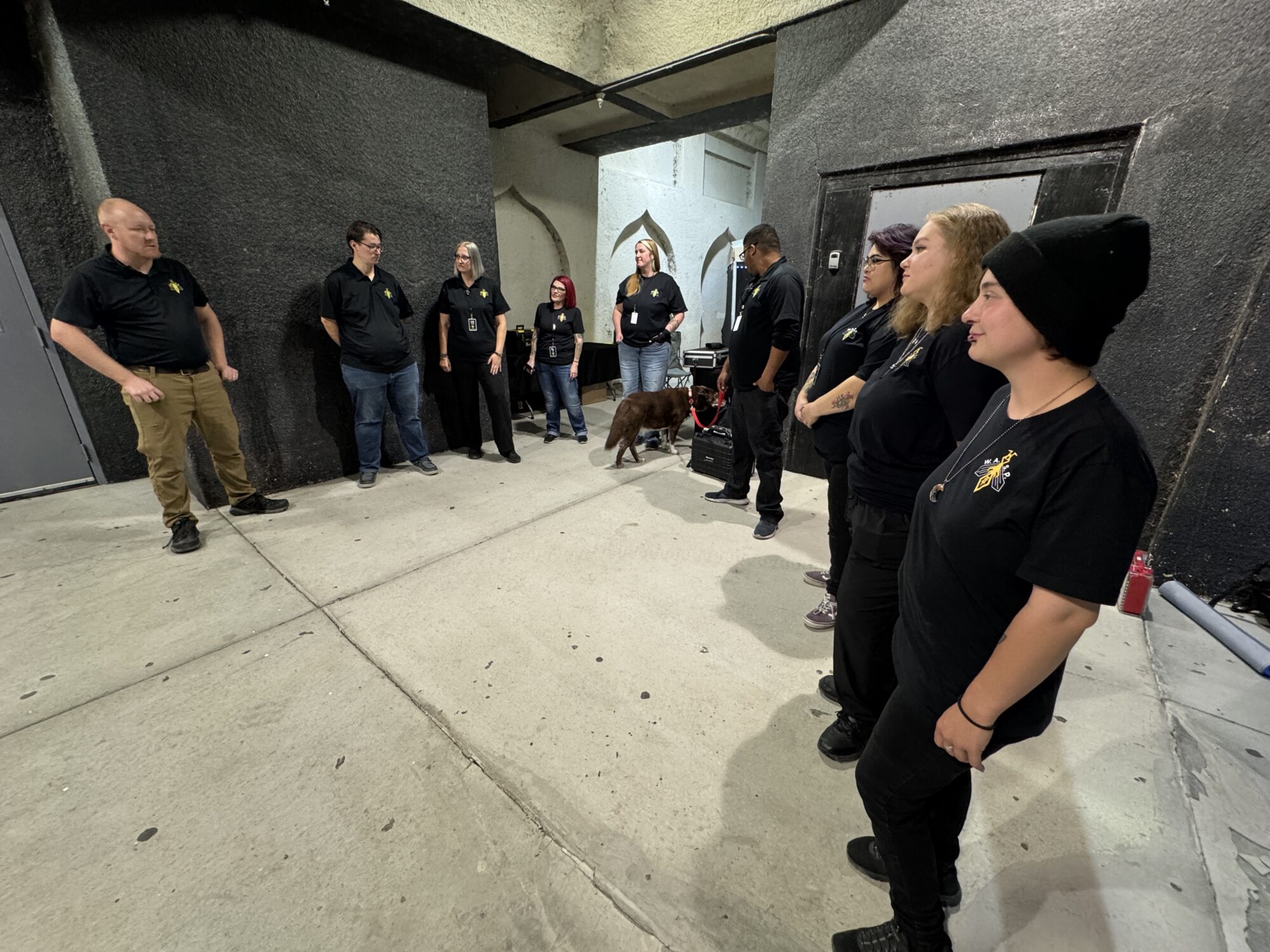 The group  “Western Association for the Science of the Paranormal” or “W.A.S.P.,” gather at the Great Saltair.