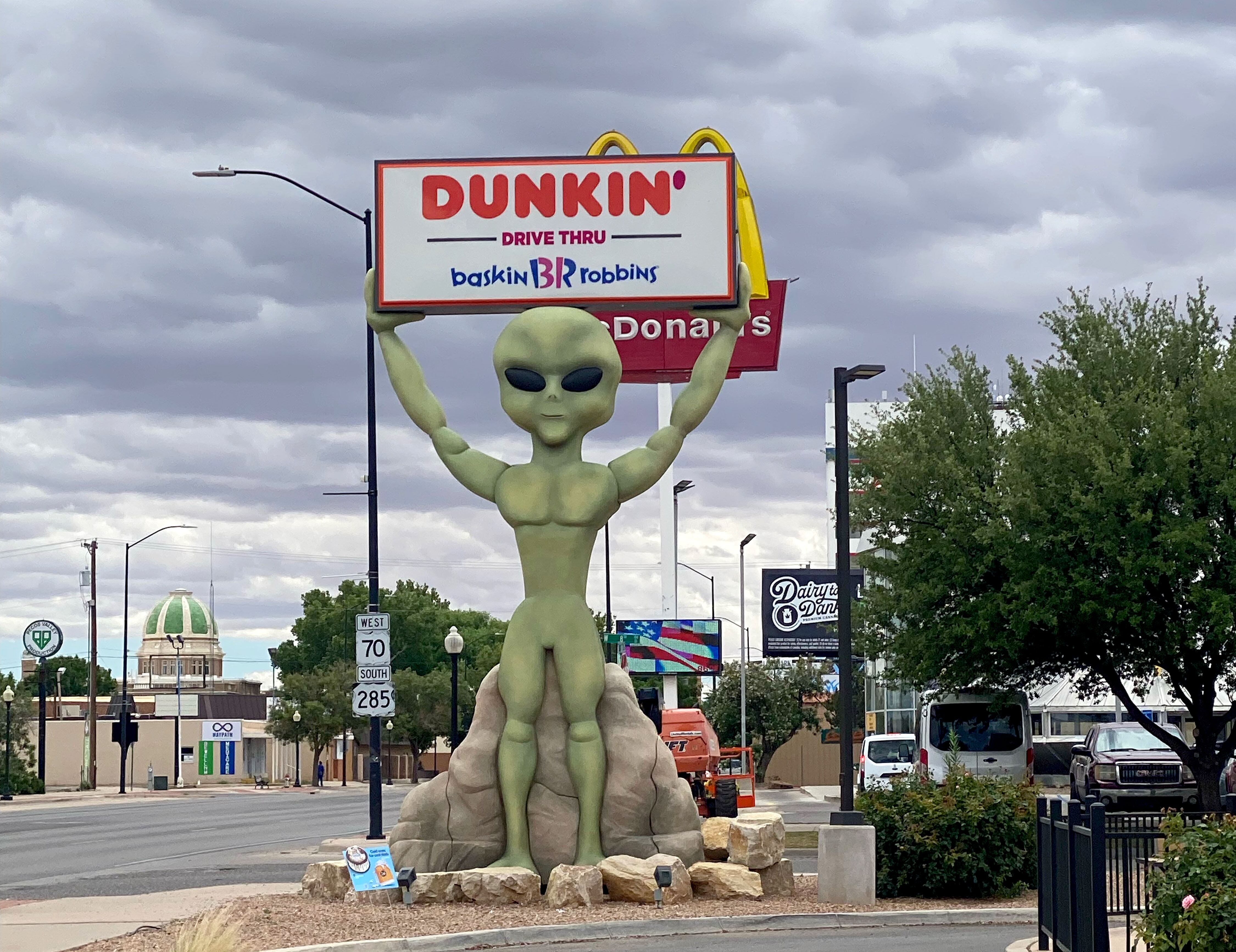 Are space aliens surveying our nuclear weapon sites?