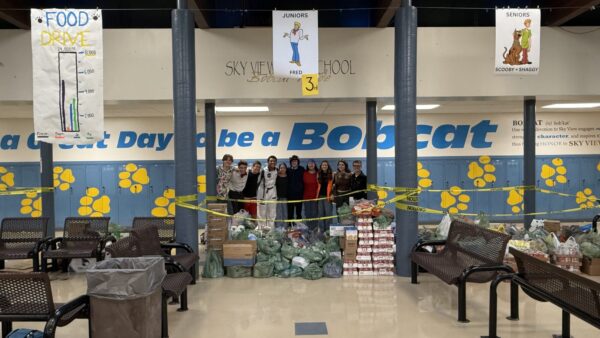 Sky View students rally to support families impacted by potential SNAP benefits freeze
