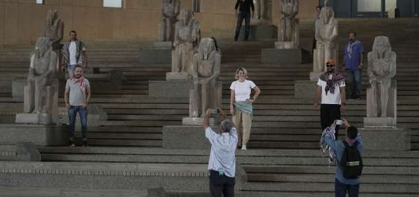 With pharaoh-fanfare, Egypt unveils a huge new museum dedicated to its ancient civilization