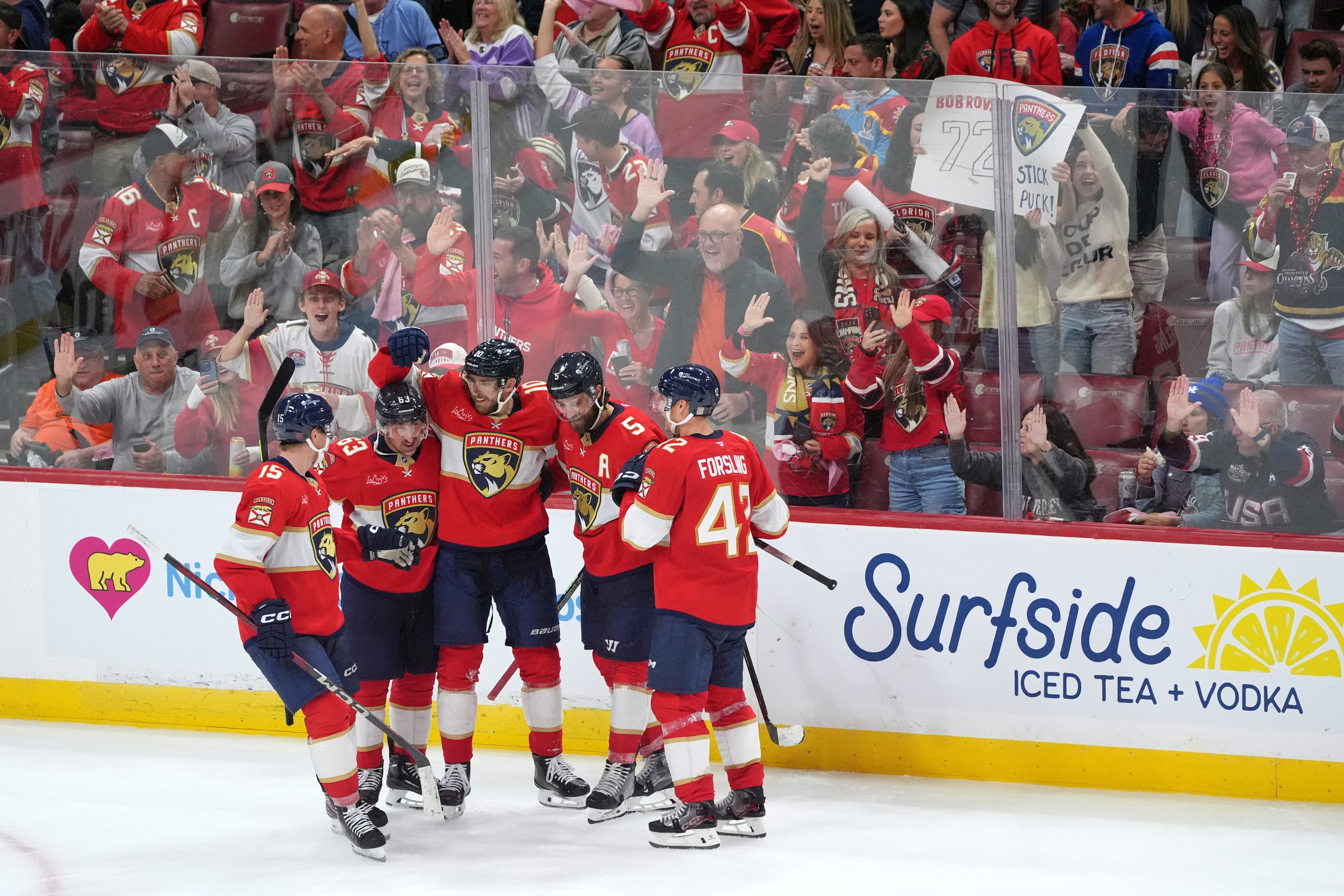 Panthers' Brad Marchand scored a goal with special meaning. It was for Selah