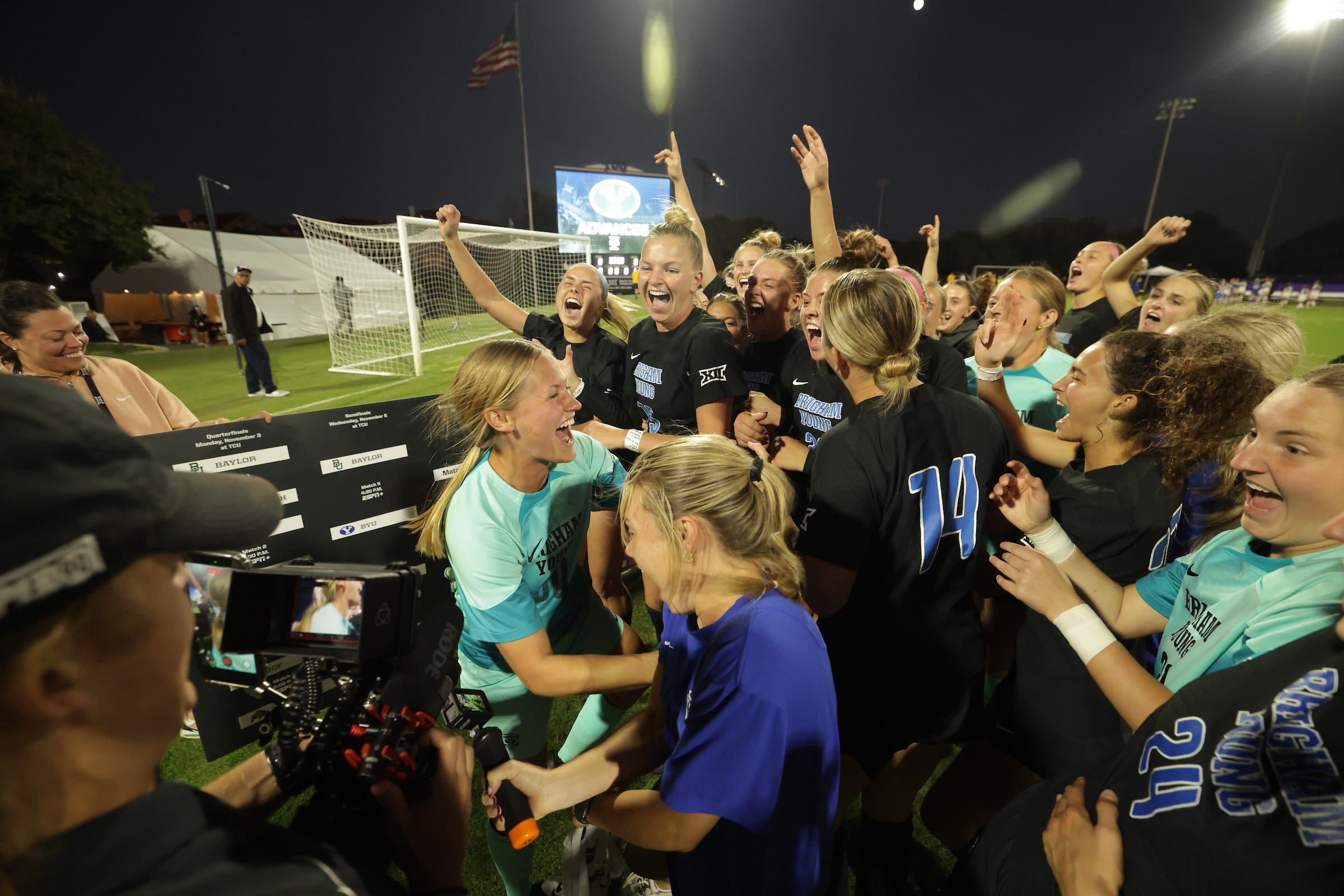 Walbruch's brace helps BYU upend top-seeded TCU on penalties in Big 12 tournament opener