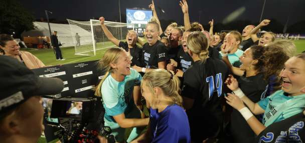 Walbruch's brace helps BYU upend top-seeded TCU on penalties in Big 12 tournament opener