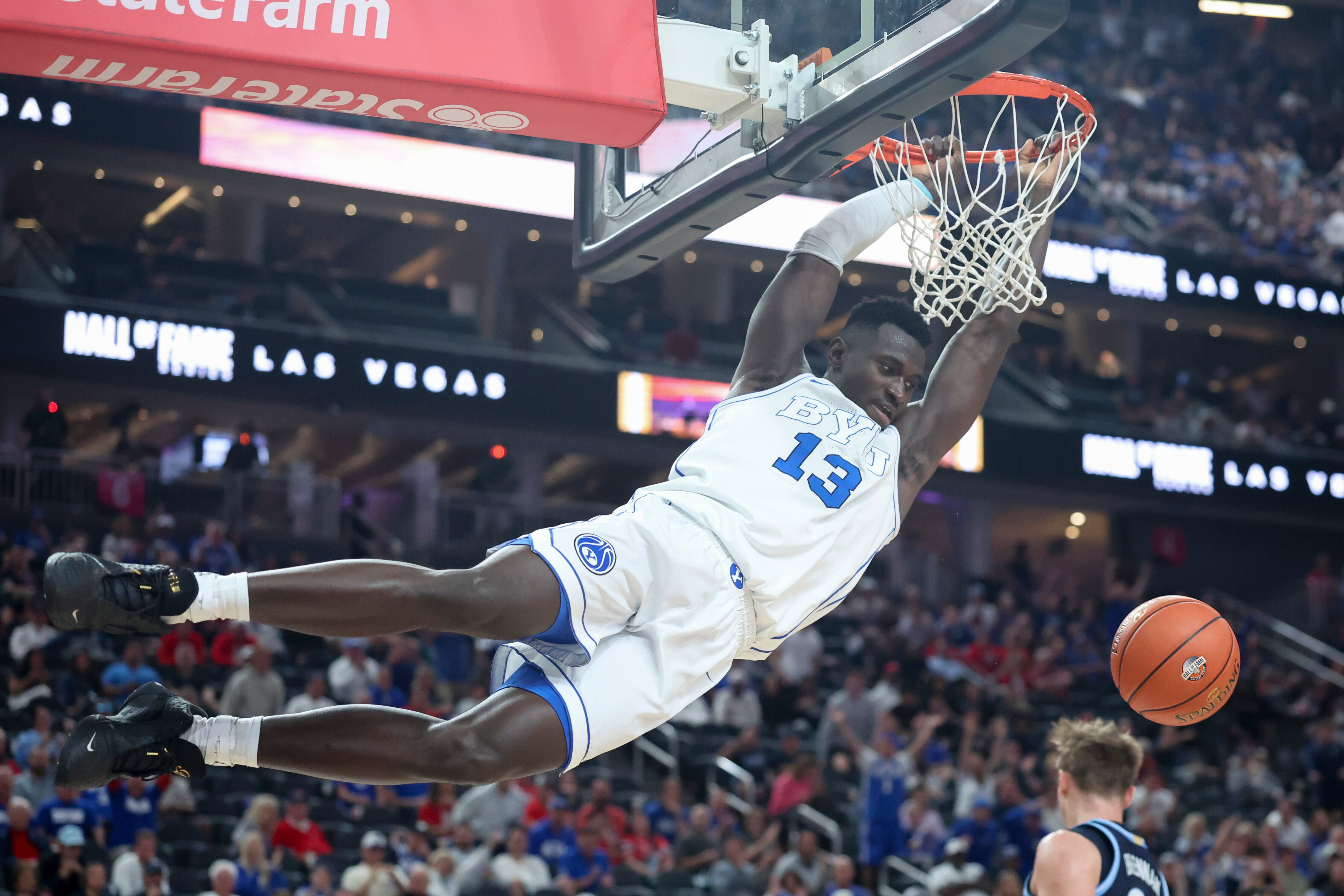 Dybantsa, Keita team up to push No. 8 BYU past Villanova in season opener