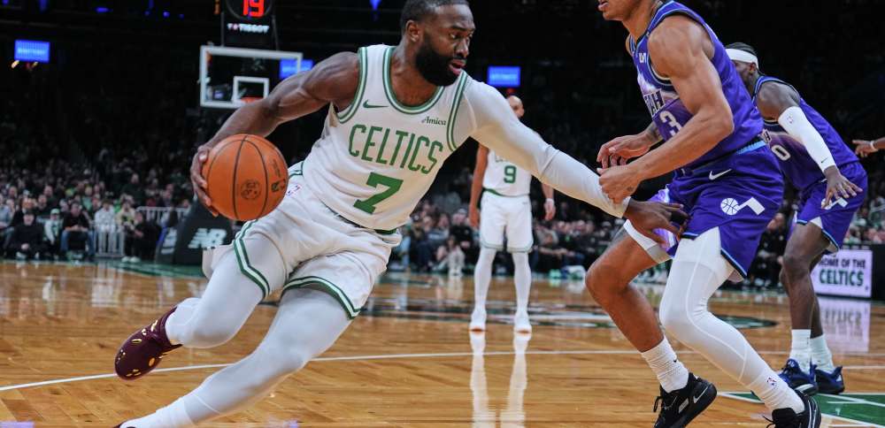 Jazz trio combines for 85 points, but Utah comes up short against Boston