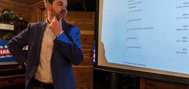 Fresh face to join Salt Lake City Council, but familiar ones score initial election leads