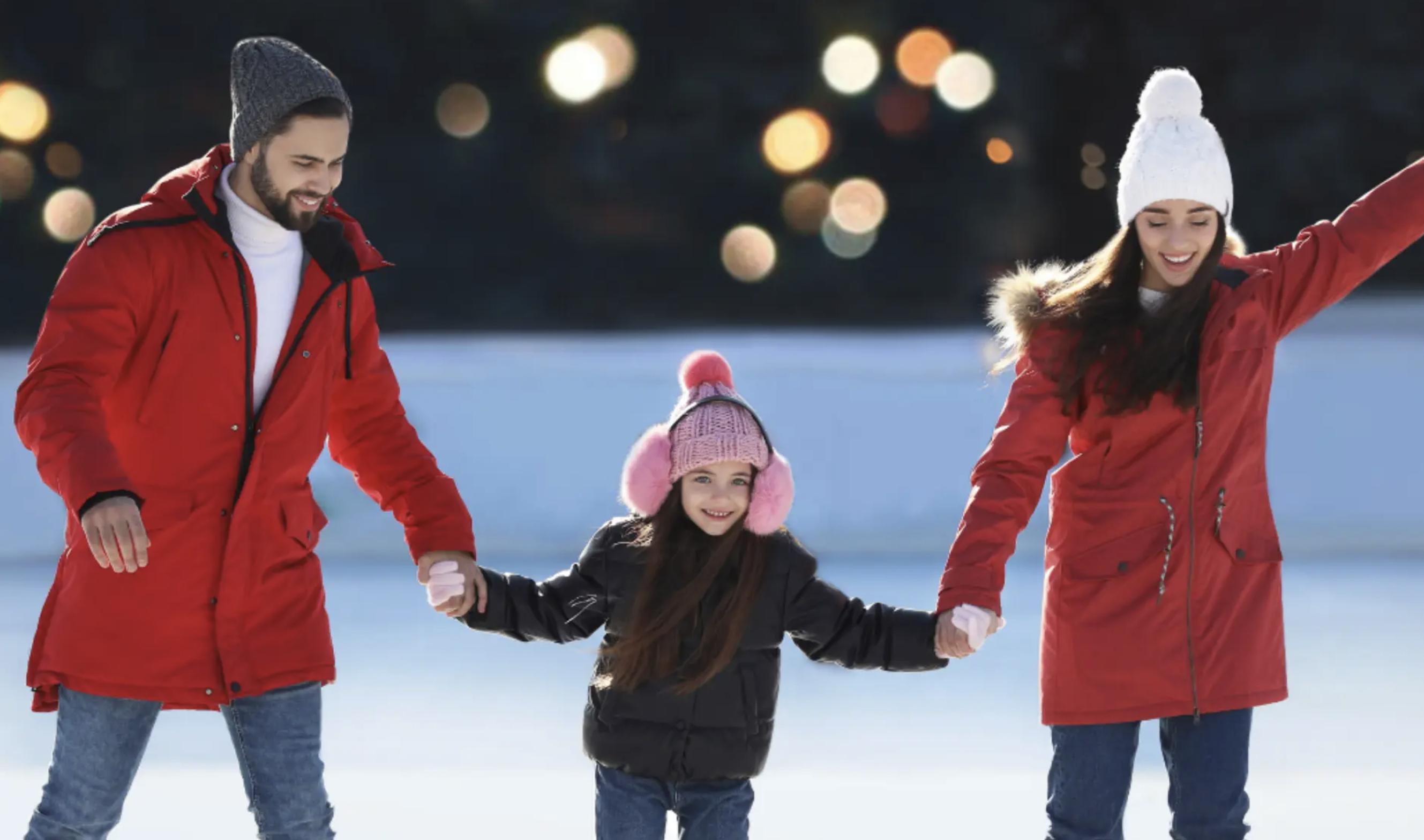 Skate, lights, merry nights: Downtown Daybreak's Winter Village 