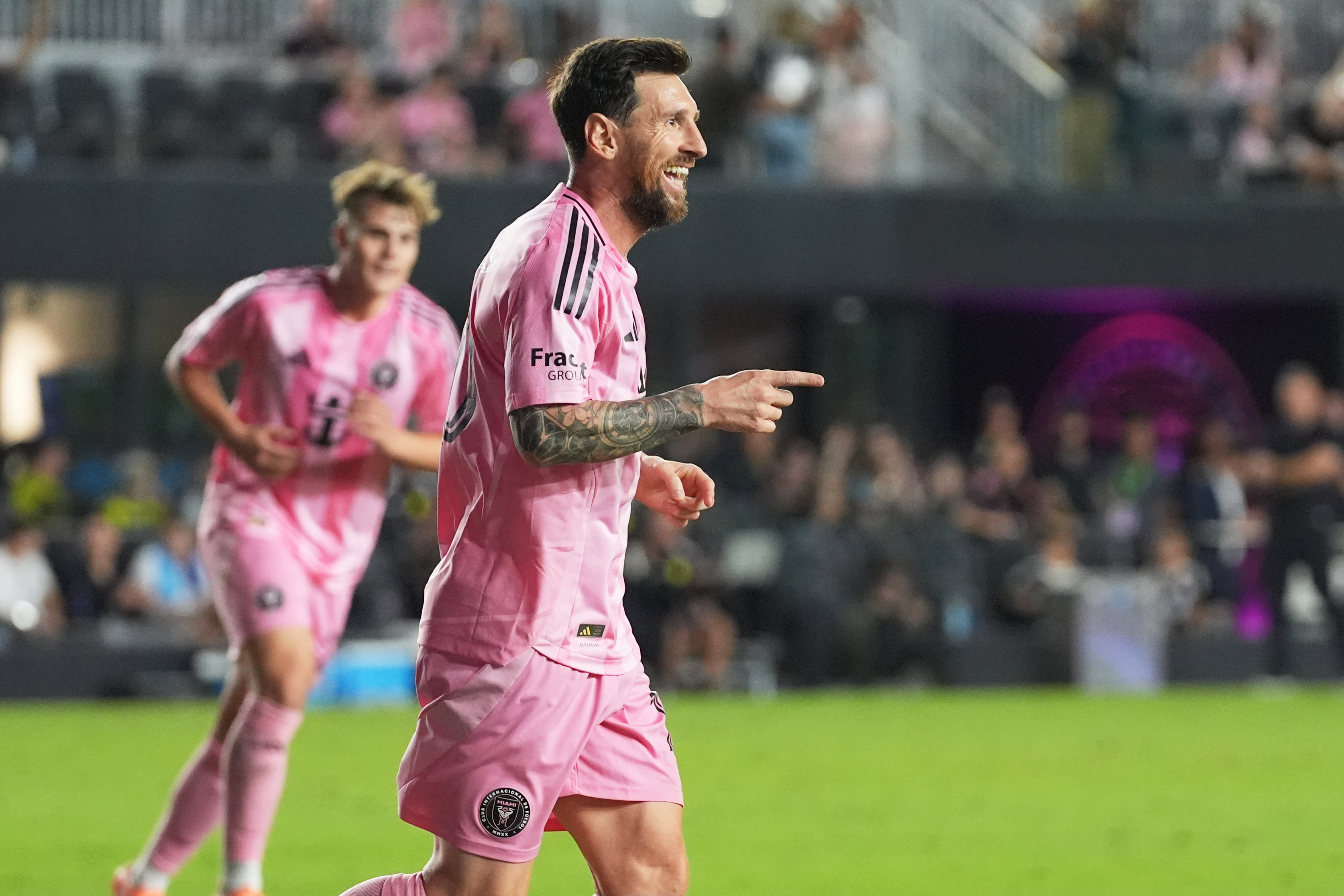 Inter Miami's Lionel Messi tells business conference that he's not focused on legacy yet