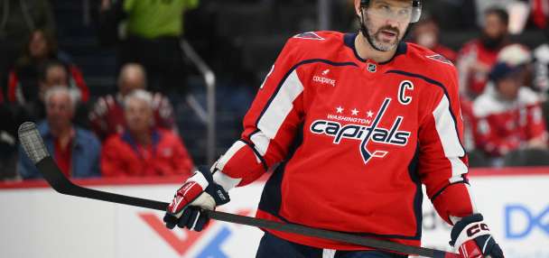 Alex Ovechkin scores his 900th NHL goal with the Washington Capitals