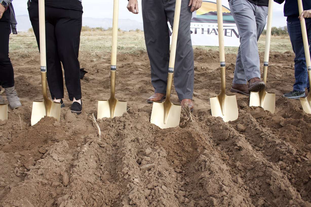 West Haven city leaders and Walmart representatives held a groundbreaking ceremony for the store's newest location in West Haven on Wednesday.