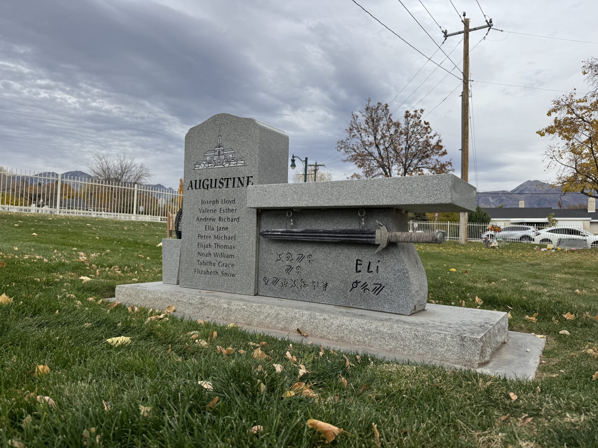 Mother: Halloween decorations taken from son's grave in Lehi