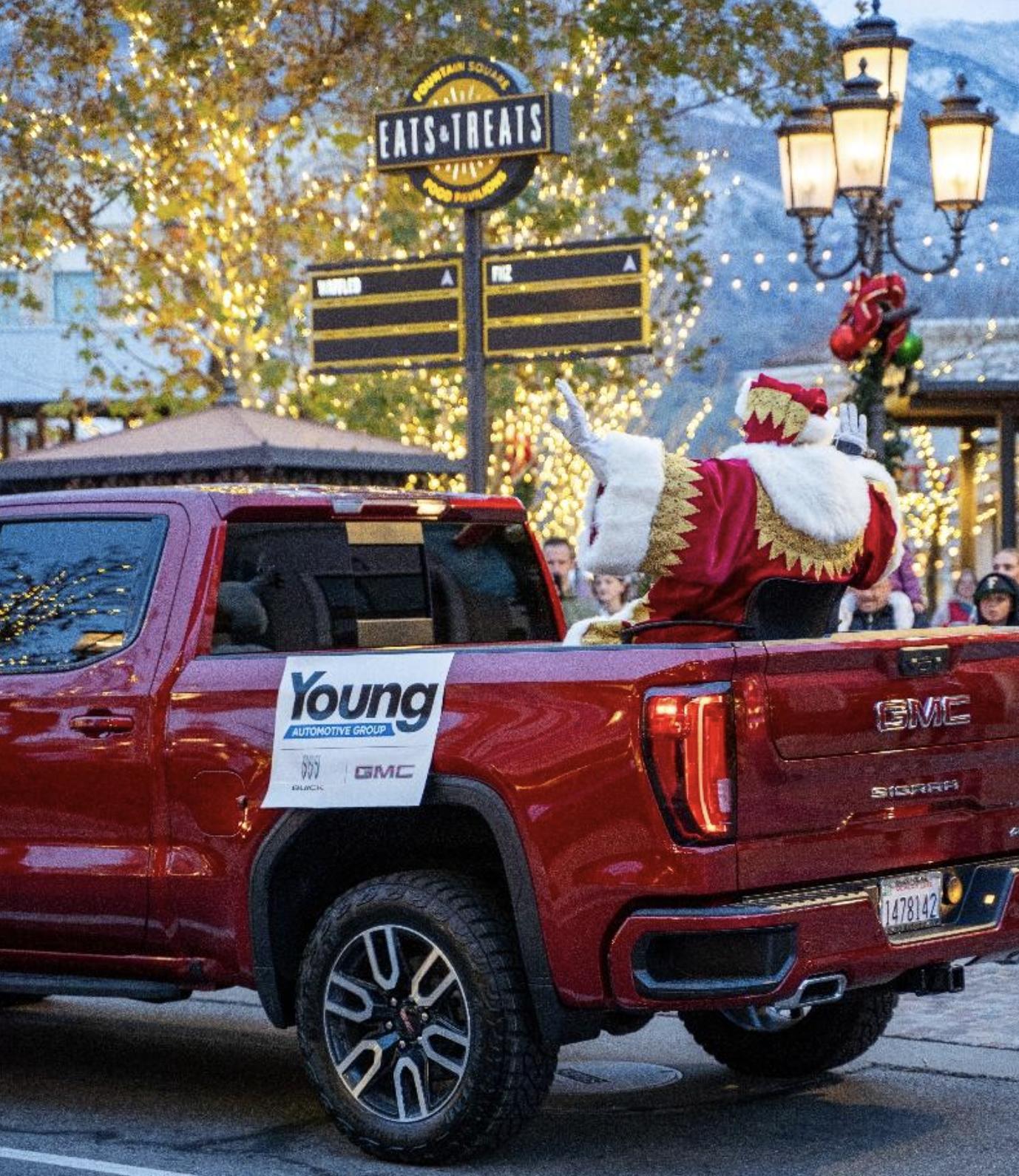 Santa arrives at Station Park on Nov. 28