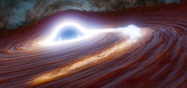 Largest observed flare from a black hole unleashes the light of 10 trillion suns