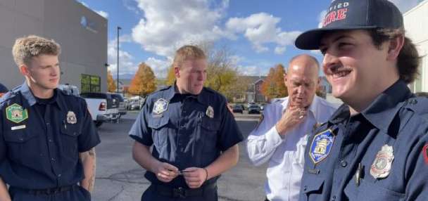 Firefighters share lessons from wildfires with high school students