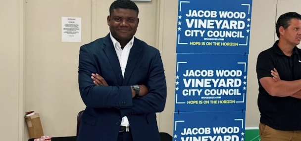 24-year-old makes history as Vineyard's youngest — and first Black — City Council member