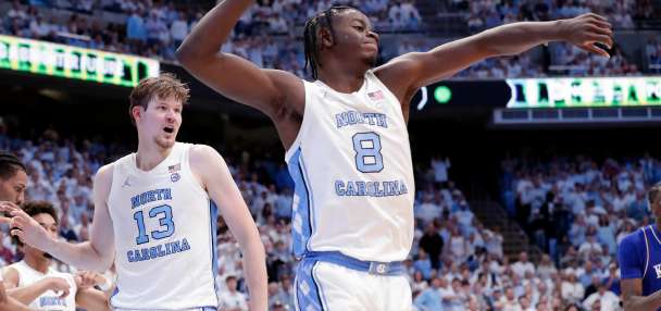 No. 25 UNC was down at half to No. 19 Kansas. A dominant 2nd half changed everything