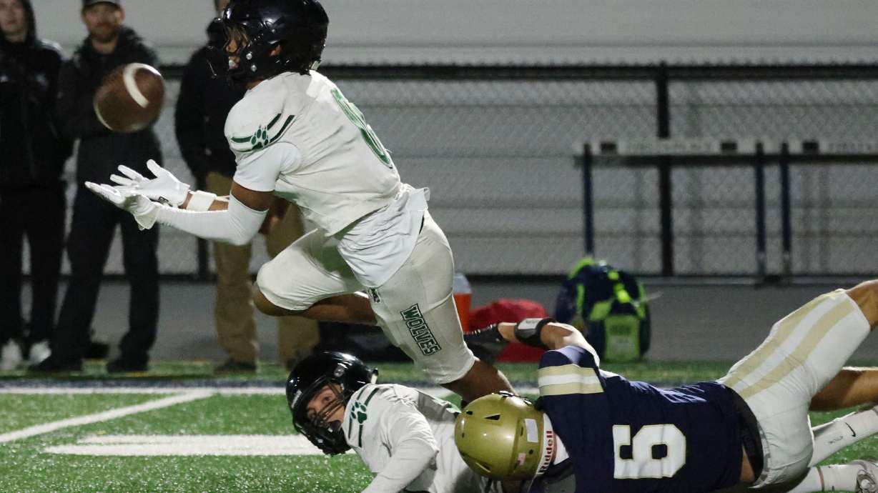 Skyline vs. Green Canyon during the 4A football quarterfinals in Millcreek on Friday, Nov. 7, 2025.