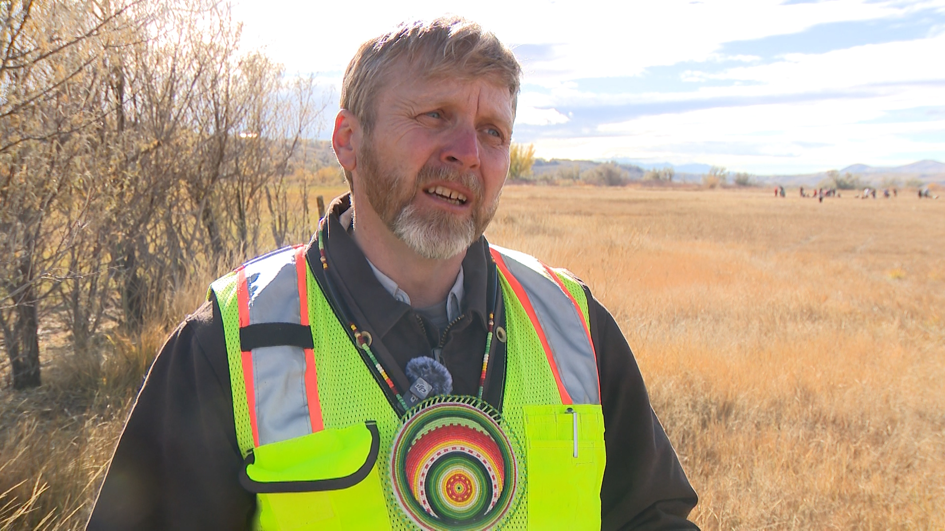 Bob Thomas, a biologist and restoration specialist, with Bio-West, in Logan, Friday. Bio-West is helping guide the restoration of the Bear River Massacre site.