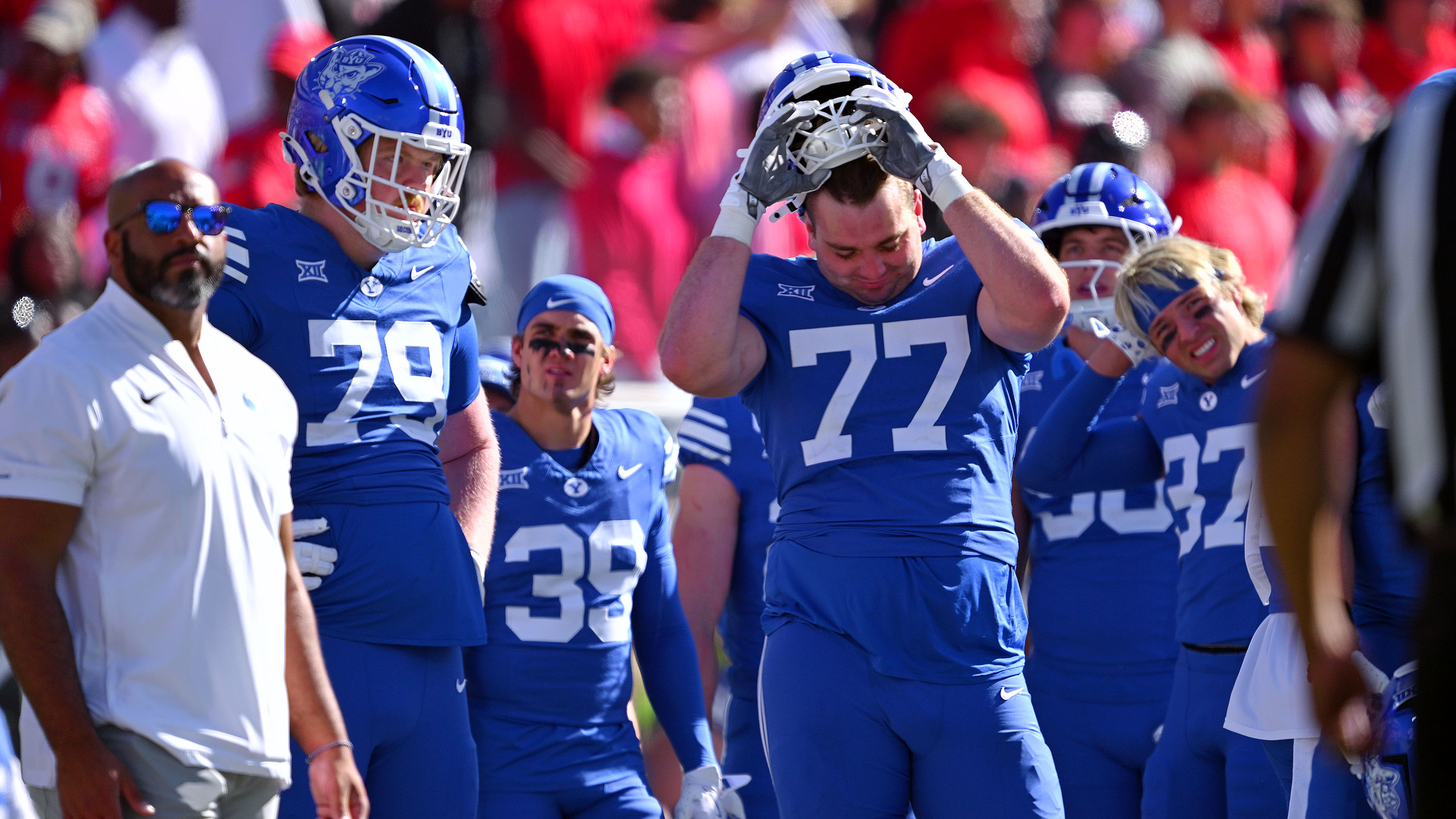 Humbled, hungry and 'pissed off': No. 12 BYU still has plenty to play for after blowout loss