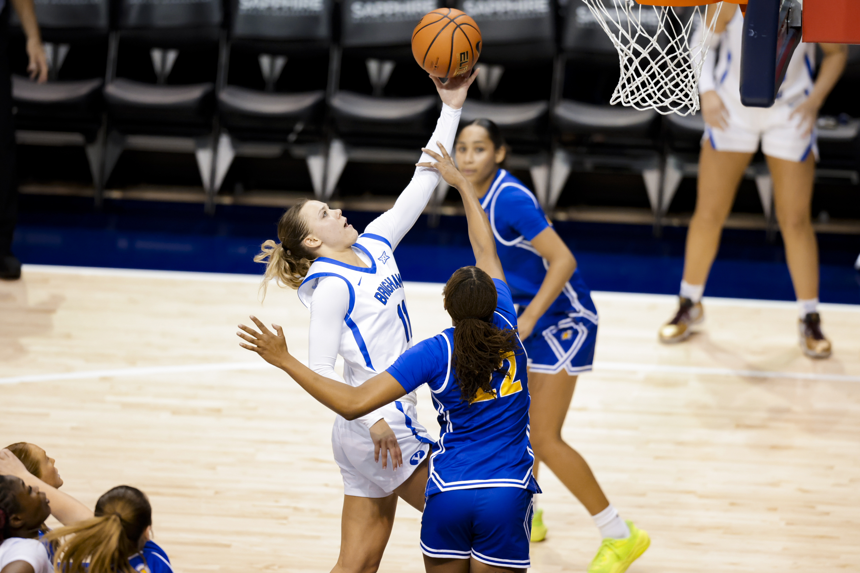 Juddy's game: Gibb's 21 leads BYU women by San Jose State in clash of former Judkins assistants