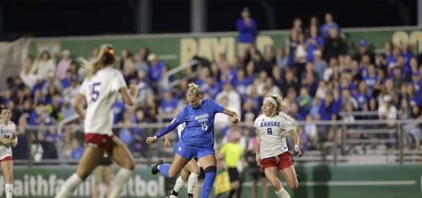 From 8 to great: Walbruch leads BYU soccer to 1st Big 12 Tournament title