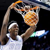 All smiles as No. 8 BYU routs Holy Cross in home opener