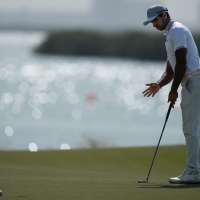 Aaron Rai denies Tommy Fleetwood another title by winning playoff in Abu Dhabi