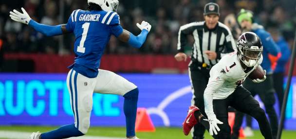 Sauce Gardner makes debut for Colts in Berlin after whirlwind week
