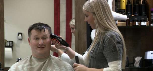 Utah barbershop donates day's earnings to support veterans' healing