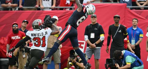 TreVeyon Henderson, Drake Maye lead the Patriots to a 28-23 victory over the Buccaneers