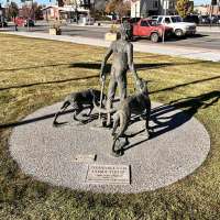 Sculpture in Idaho Falls pays tribute to children's author who once lived here