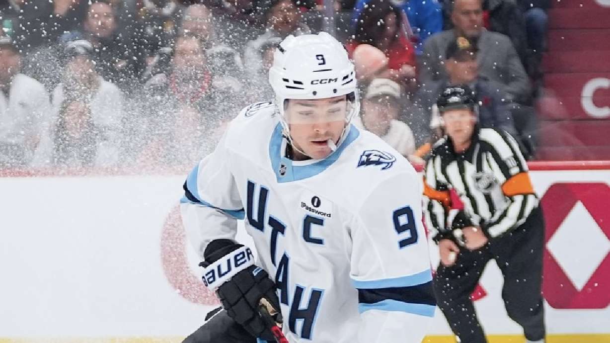 Clayton Keller skates against the Ottawa Senators.