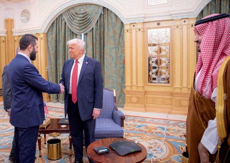 Trump hosts Syria's Sharaa at White House; US renews temporary waiver of tough sanctions