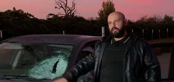 'I was a random victim.' Calif. man injured by frozen water balloon thrown through windshield