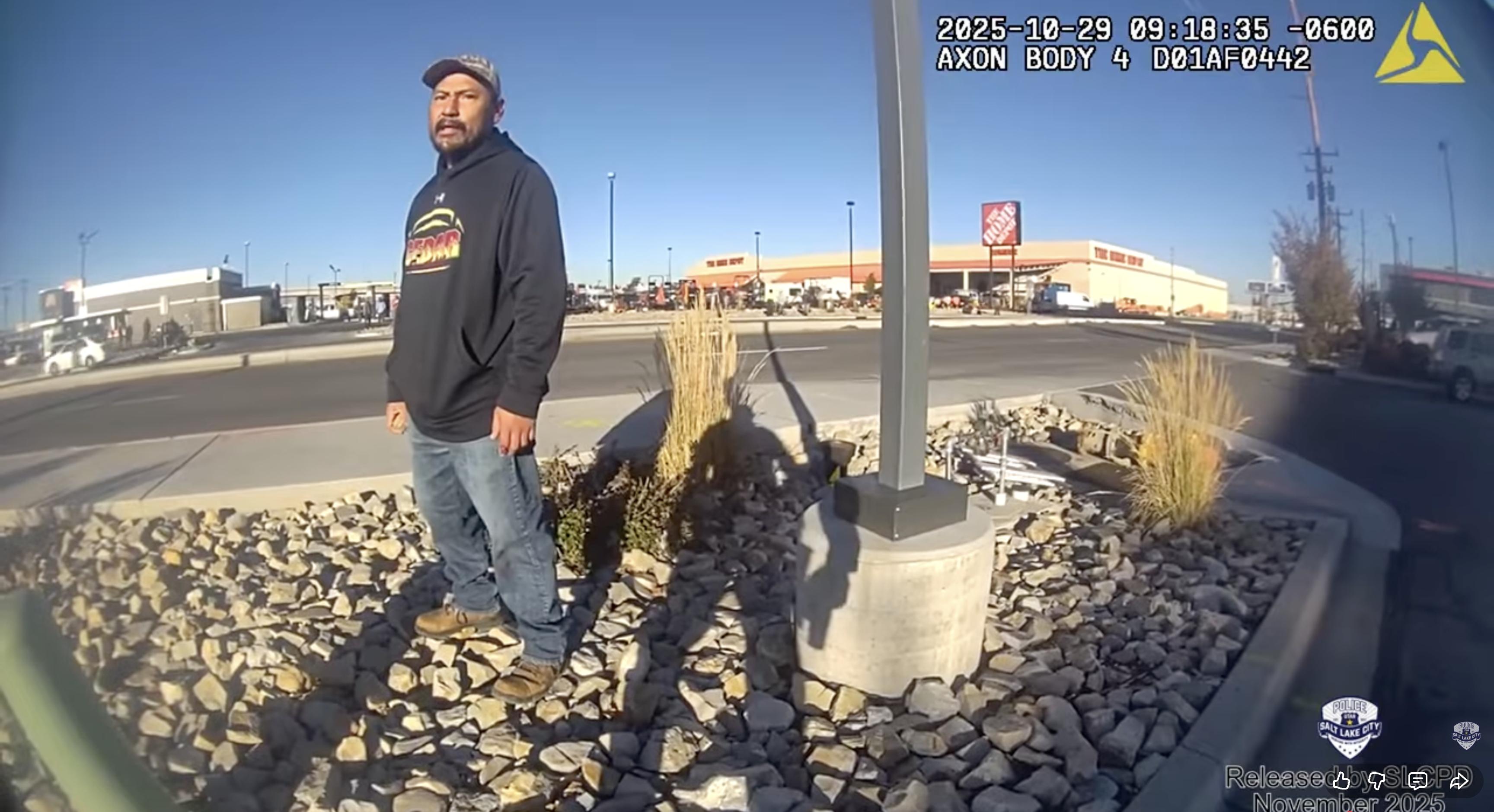 Body camera footage shows Salt Lake police shooting that left a 47-year-old man dead