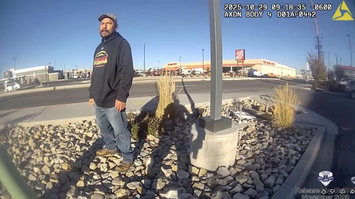 Body camera footage shows José Hernandez, 47, holding a rock in his hand moments before being shot and killed by police.